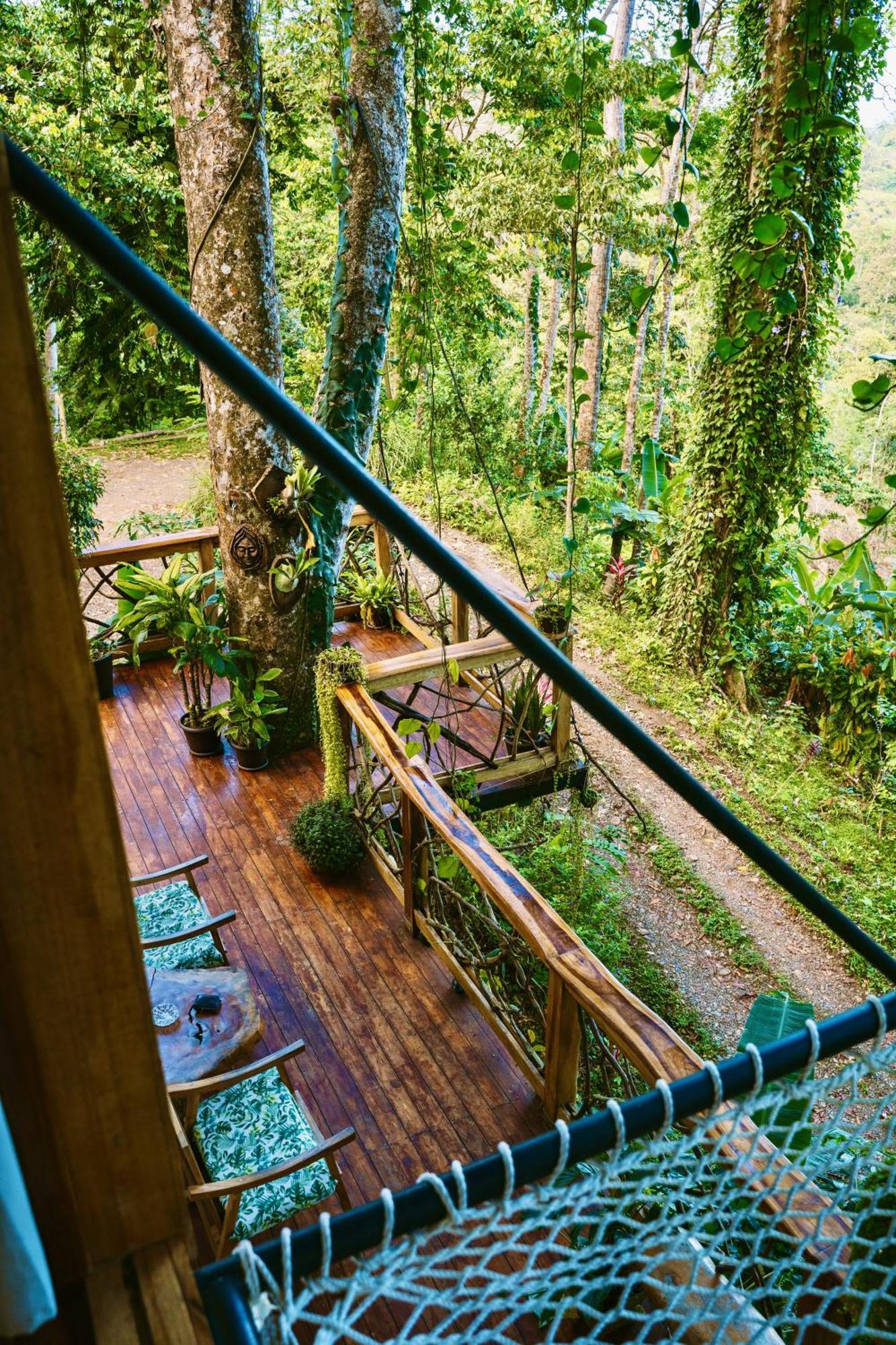 Jungle Spirit Treehouse Villa Кахуита Екстериор снимка